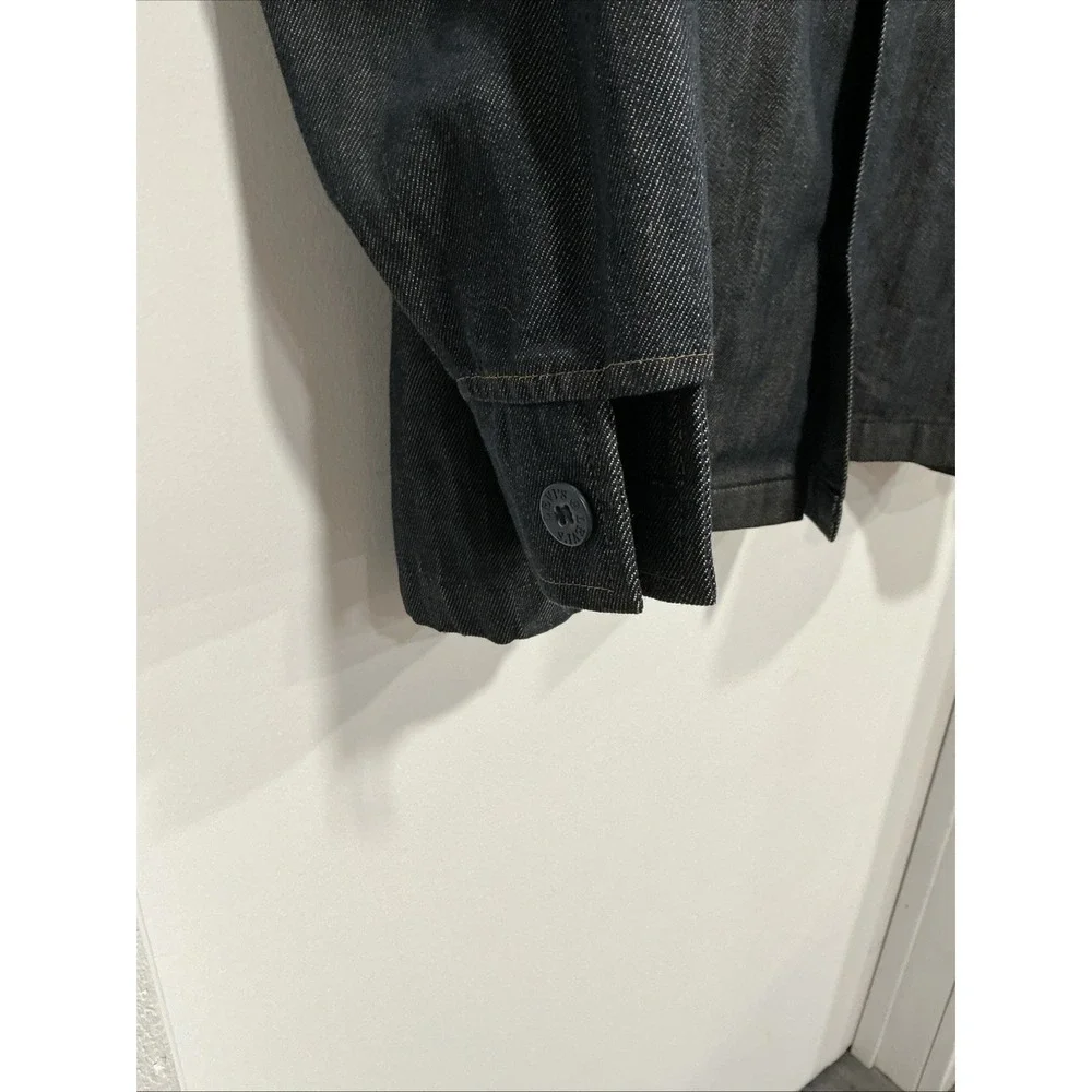 Levi's Gentleman Jeans Shirt, Dark Wash, 70s, Vintage, Medium, Button Up